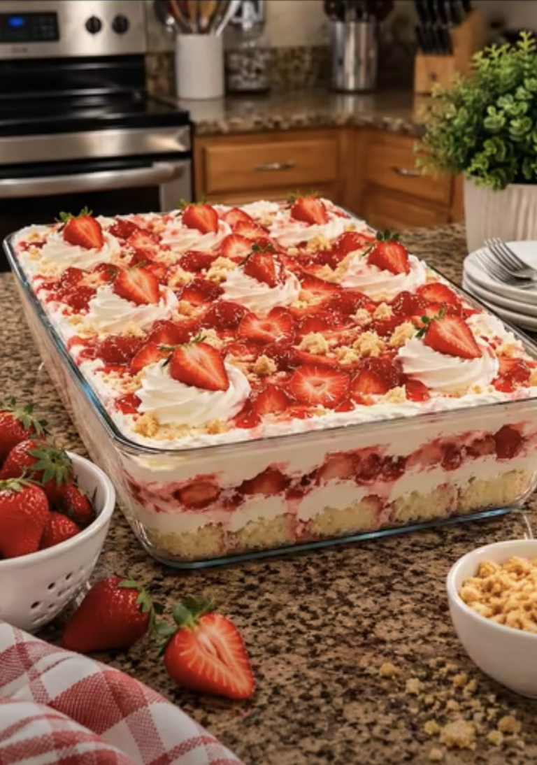 Strawberry Heaven on Earth Cake 