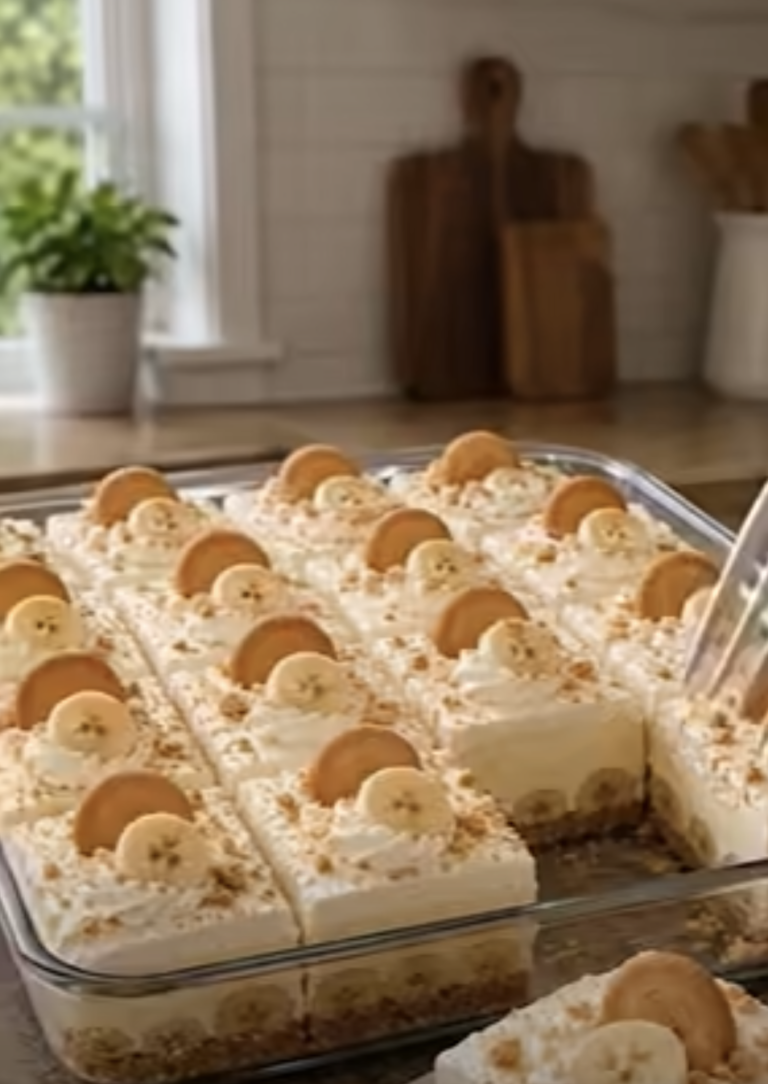 Banana Pudding Dessert Bars