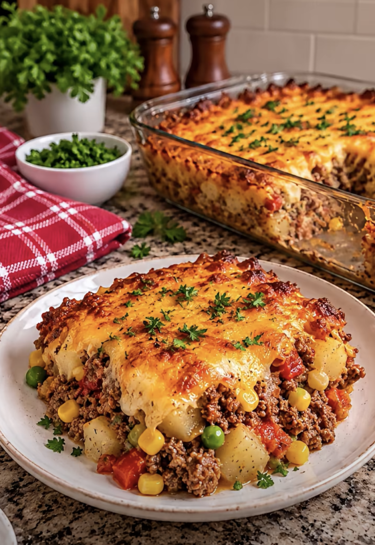 Hobo Casserole with Ground Beef