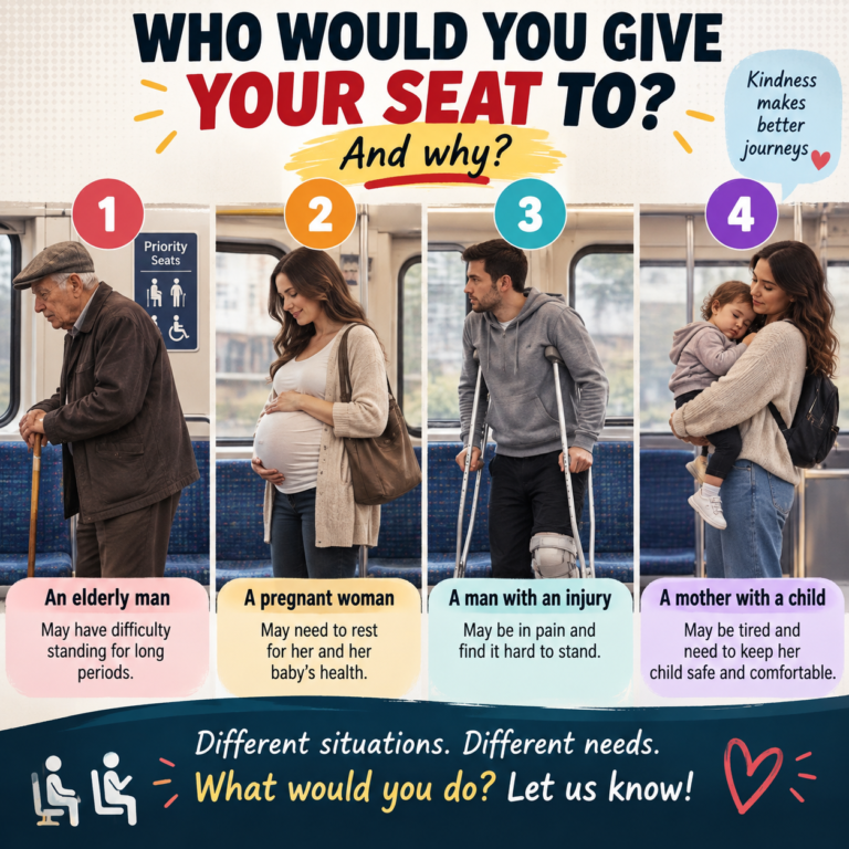 Who Would You Give Your Seat To, and Why?