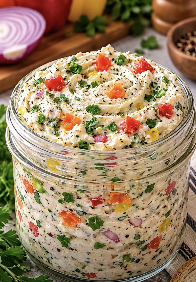 Loaded Garden Vegetable Cream Cheese