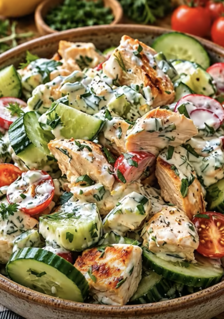 Tzatziki Chicken Salad