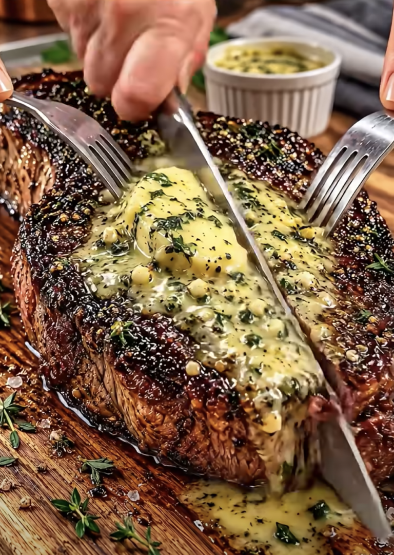 French Onion Meatloaf with Melted Swiss Cheese