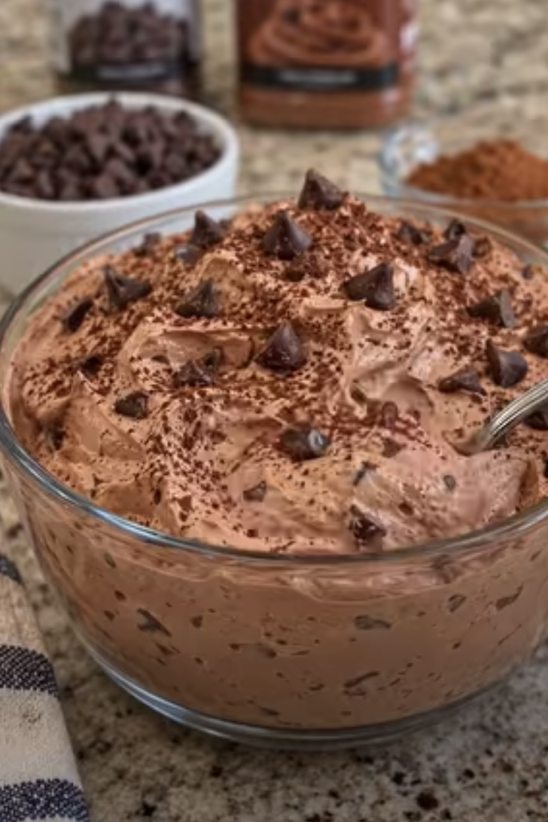 High-Protein Low-Carb Chocolate Fat Bomb Fluff