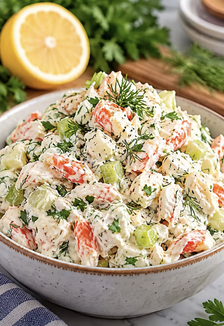 Creamy Tzatziki Potato Salad – Fresh Greek-Style Summer Side Dish