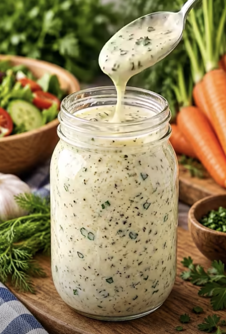 Quick Restaurant-Style Salad Dressing – Creamy, Tangy & Perfectly Balanced