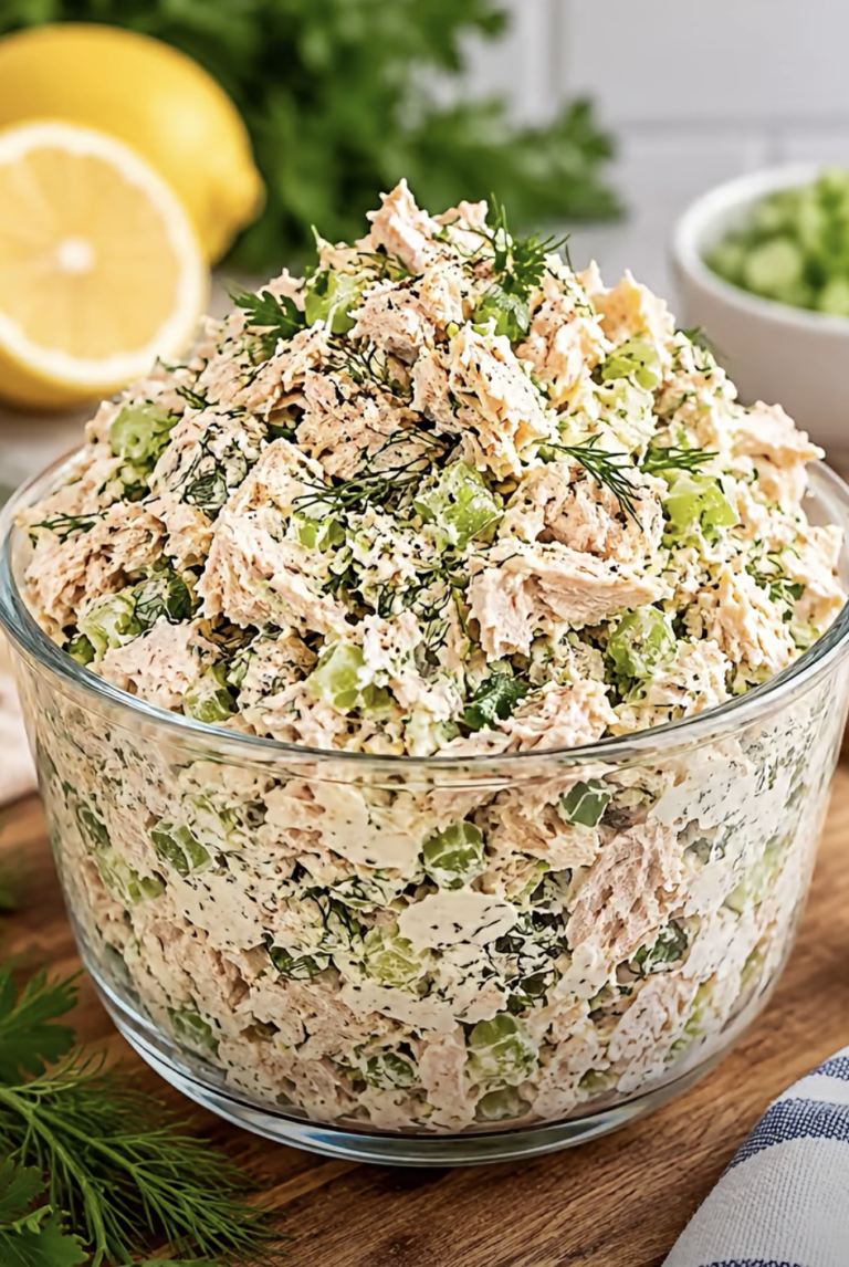 Protein-Packed Tuna Salad – Easy, Creamy High-Protein Lunch Recipe