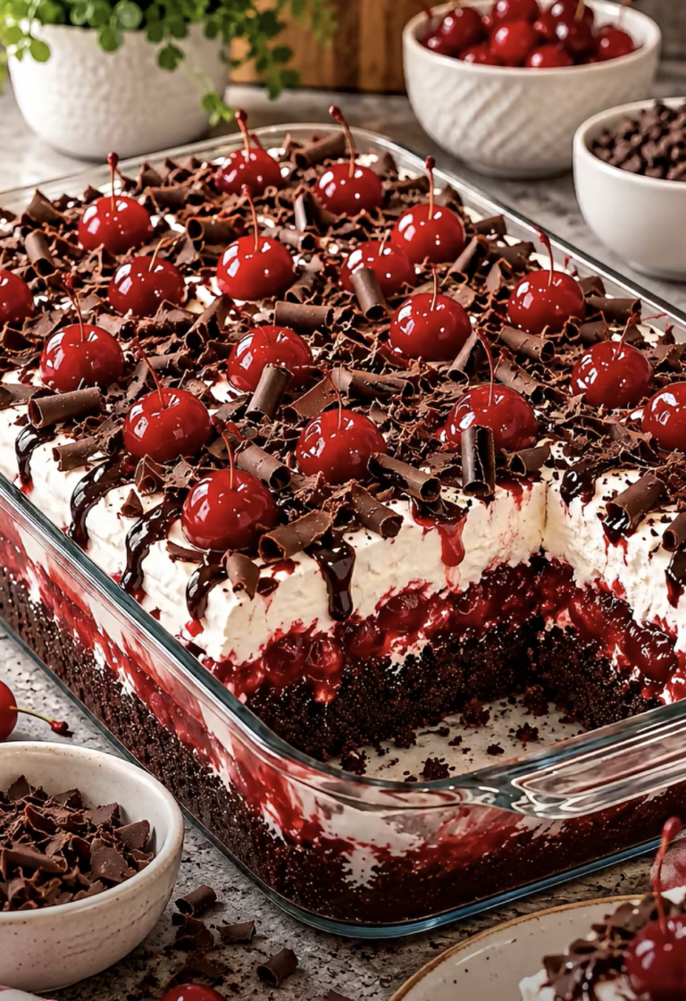 Hot Fudge Chocolate Brownie Sundae Casserole – Easy Gooey Chocolate Dessert