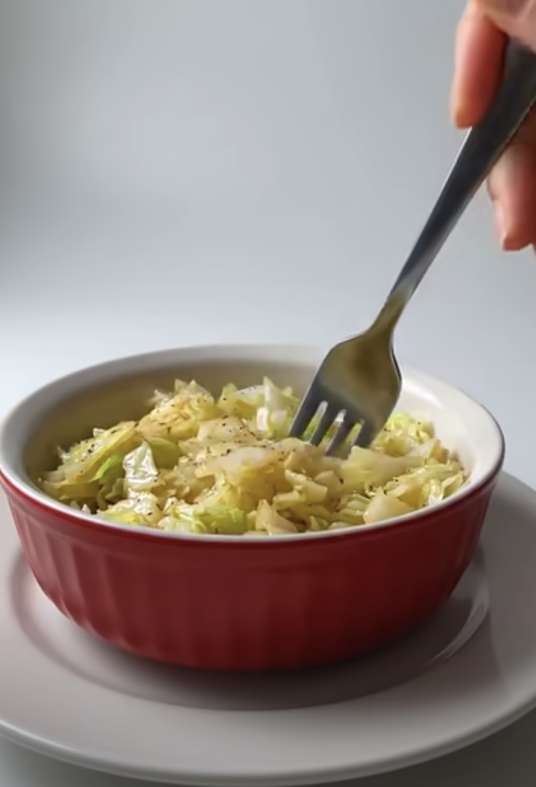 Southern Cooked Cabbage: Deliciously Hearty with Turkey Bacon