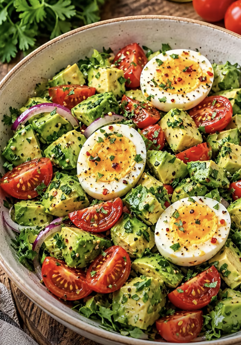Avocado, Tomato & Egg Salad: Easy, Fresh, and Delicious Recipe