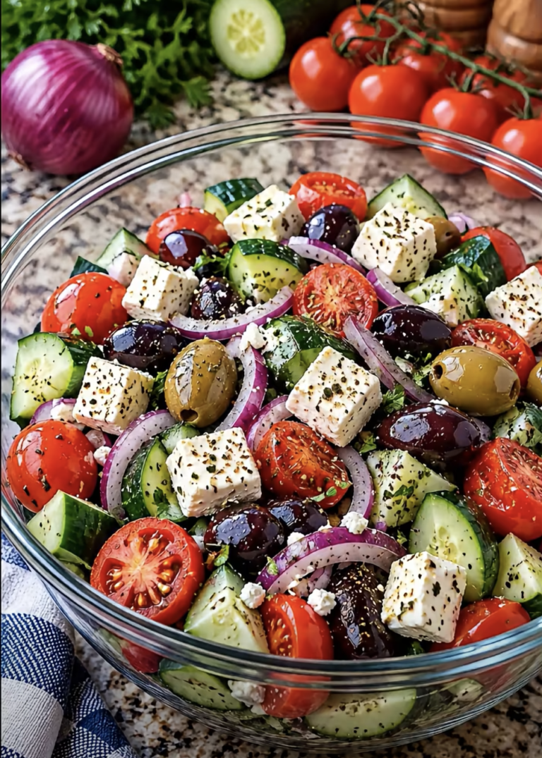 Classic Greek Salad: Fresh, Easy, and Authentic Mediterranean Flavor