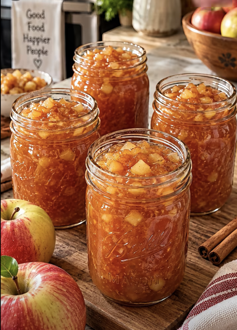 Apple Pie Jam – Easy Homemade Cinnamon Apple Jam Recipe
