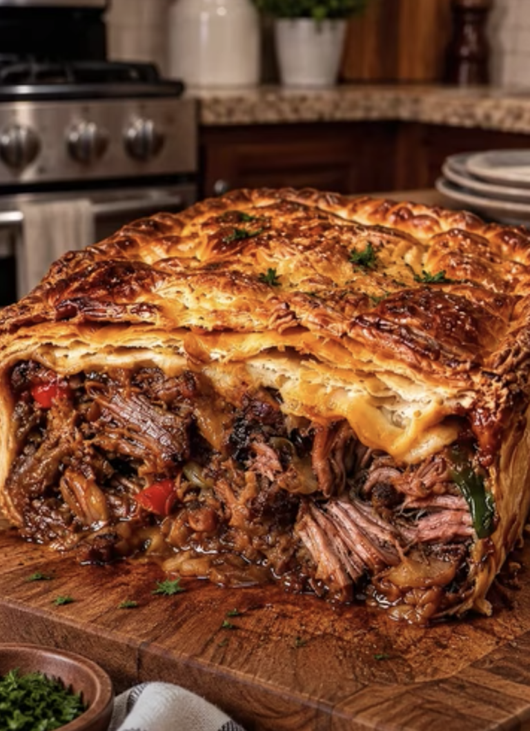Beef and Cheese Brisket – Tender, Juicy & Loaded with Cheesy Goodness!