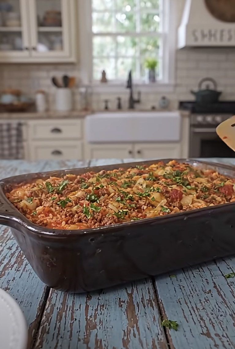 Crockpot Cabbage Roll Casserole: Easy Comfort Food with Turkey Bacon