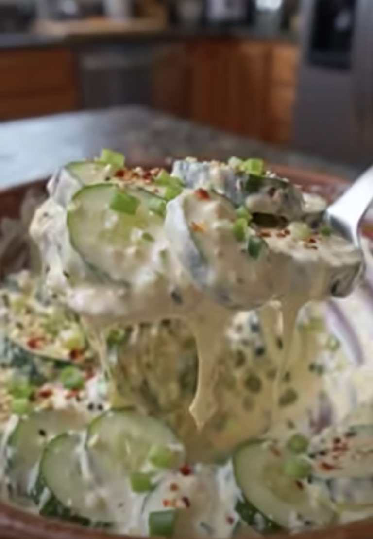 Viral Creamy Asian Cucumber Salad — Easy & Addictive Recipe