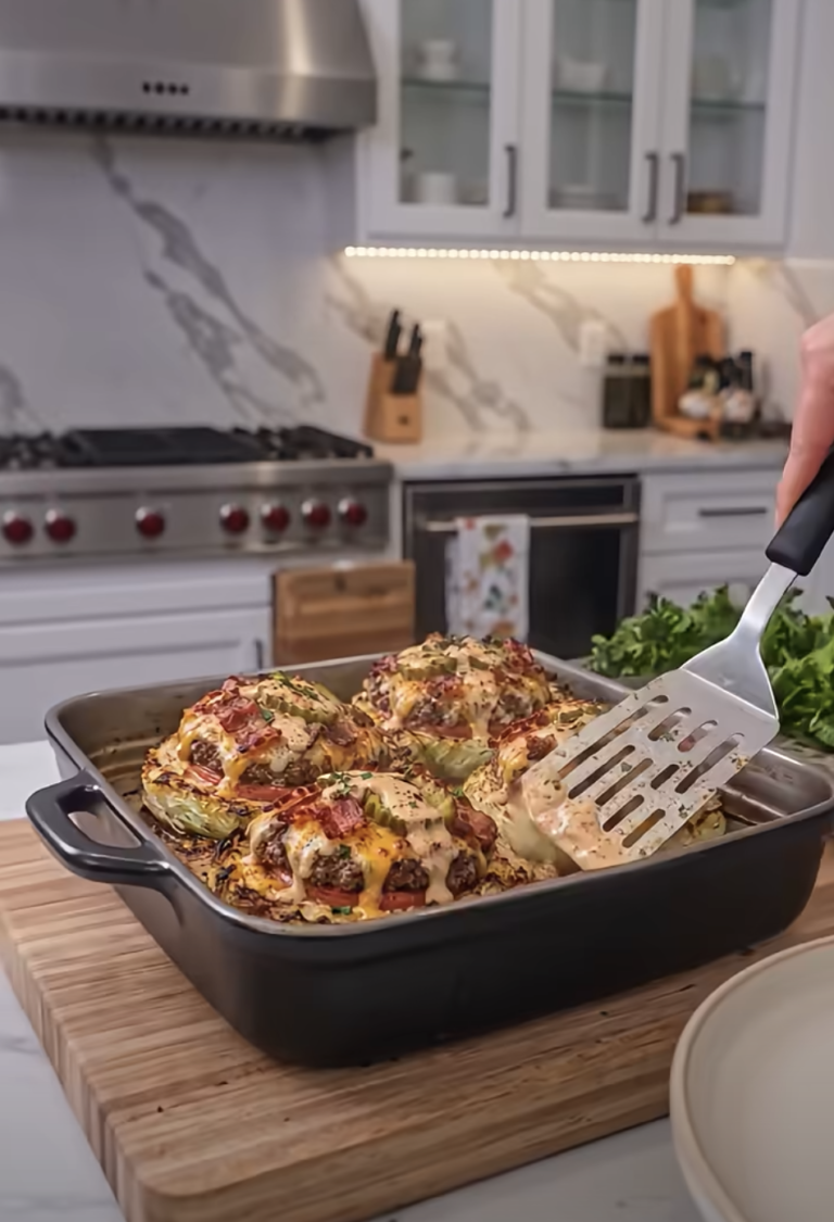 Best Cheesy Ground Beef Stuffed Cabbage – Easy, Comforting Family Dinner