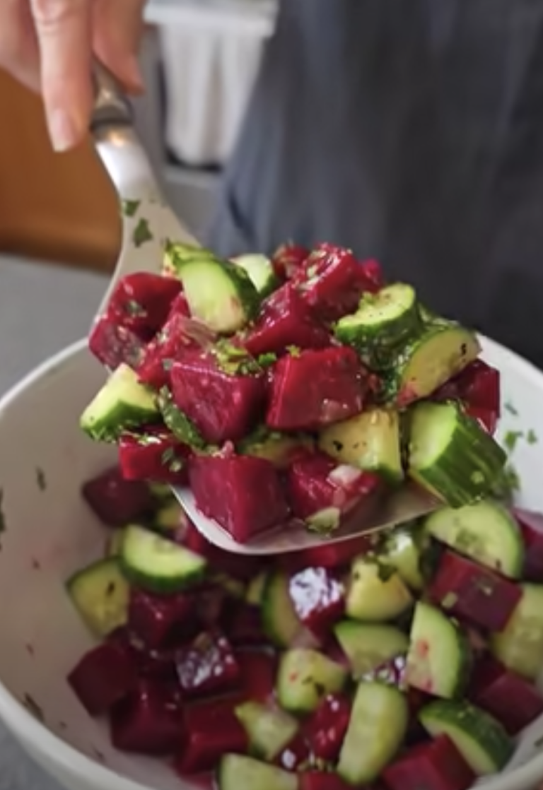 Cucumber Beet Avocado Salad – Fresh, Colorful & Delicious!