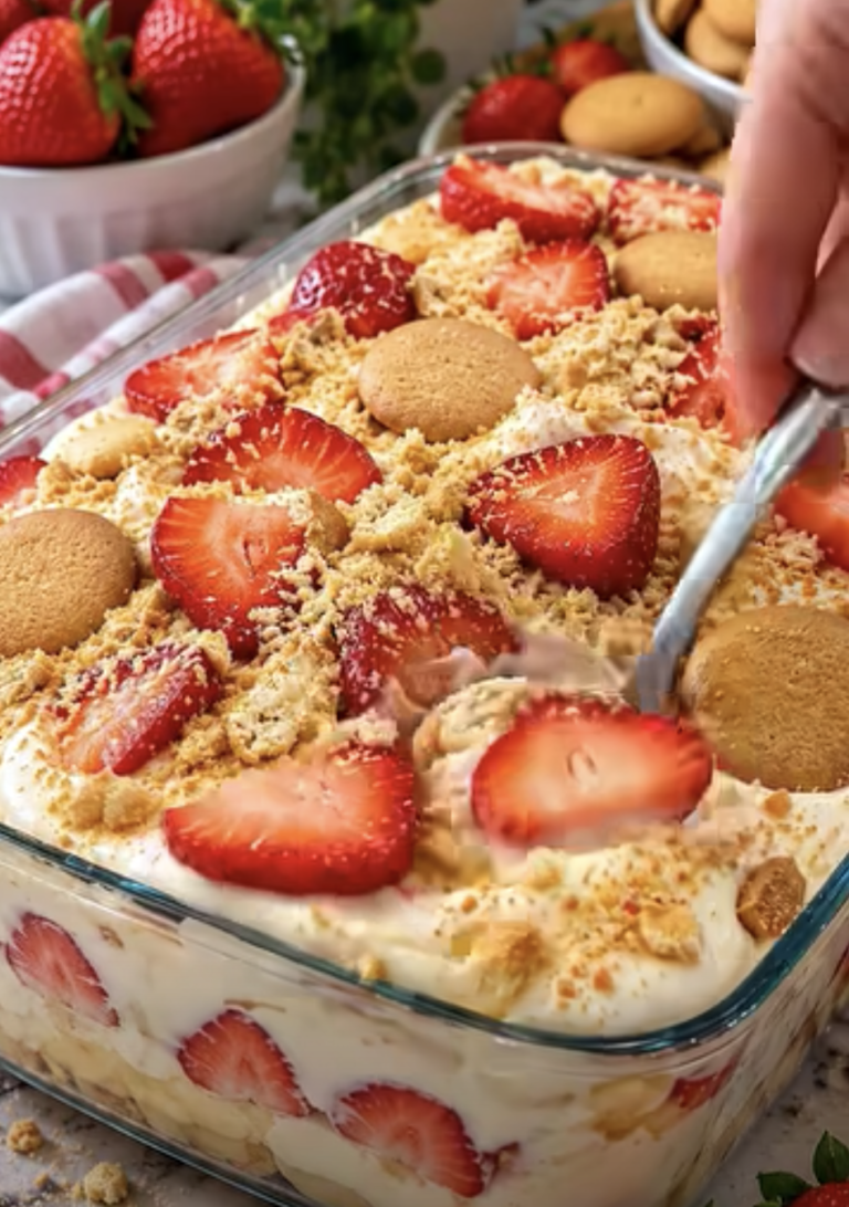 Nilla Wafer Strawberry Banana Dessert – Easy No-Bake Creamy Delight