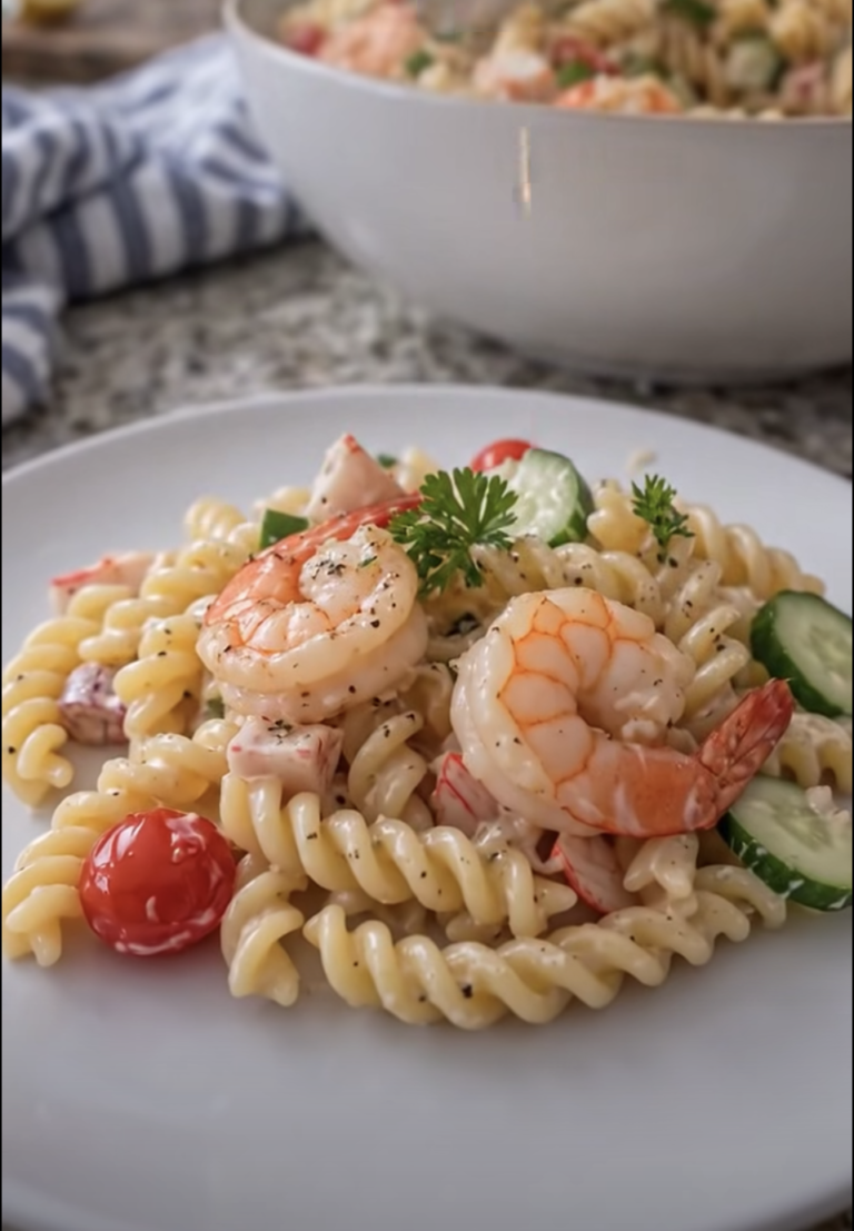 Creamy Pasta Salad with Peas – Easy Classic Macaroni Salad Recipe