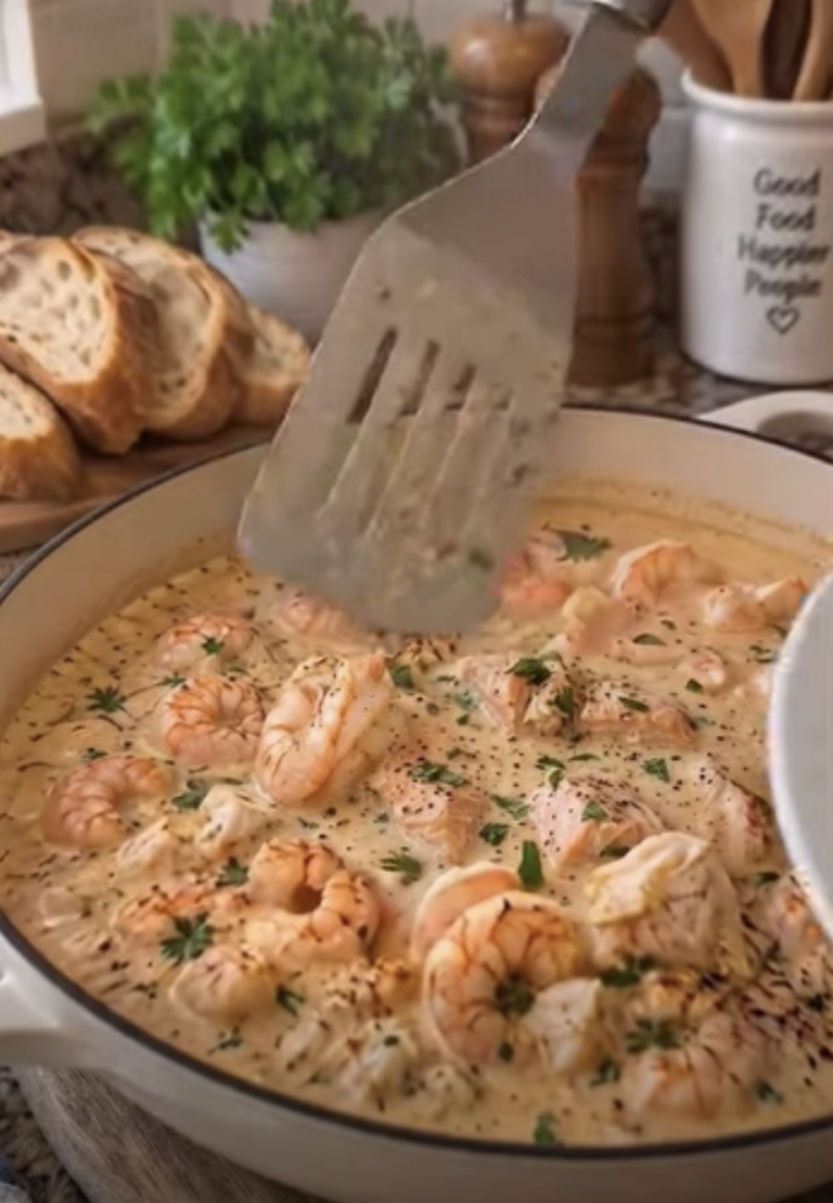 Creamy Shrimp and Crab Bisque – Rich, Easy, and Delicious Seafood Soup