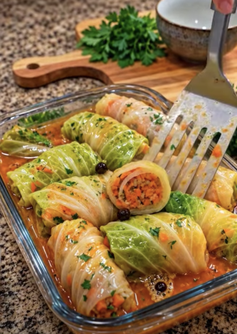 Pickled Cabbage Rolls with Beef & Rice – Hearty Homemade Comfort Food
