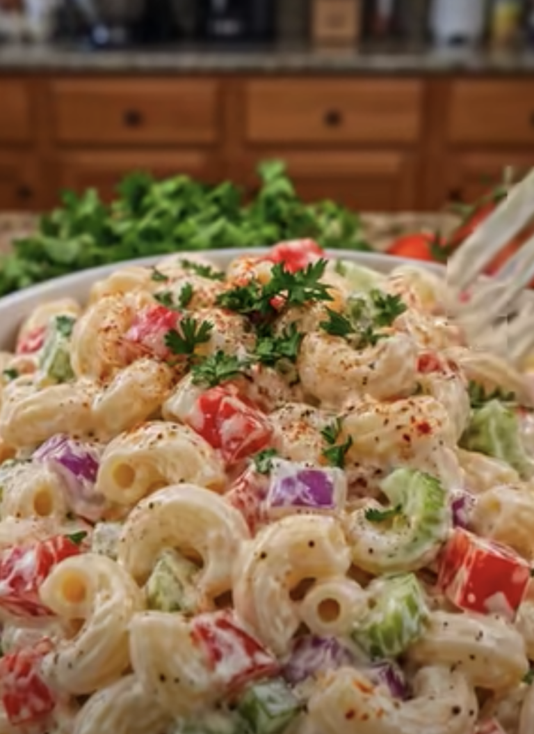Classic Homemade Macaroni Salad – Easy Creamy Recipe for Every Occasion