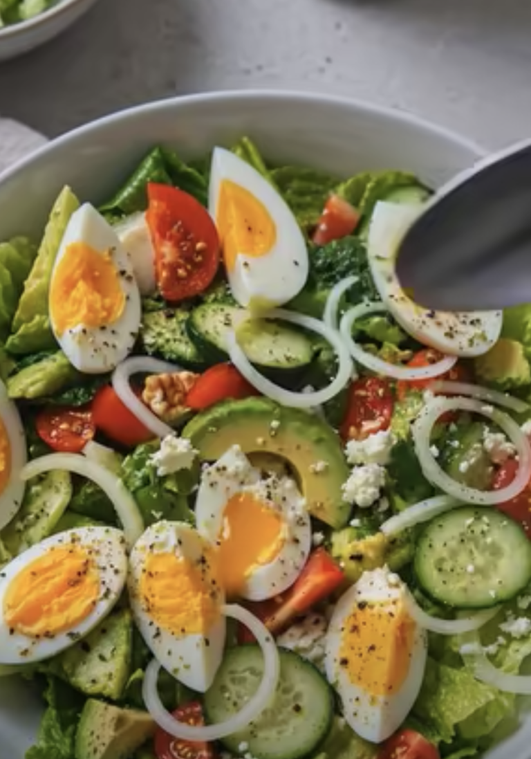 Fresh Garden Egg Salad – Easy, Healthy, and Colorful Recipe