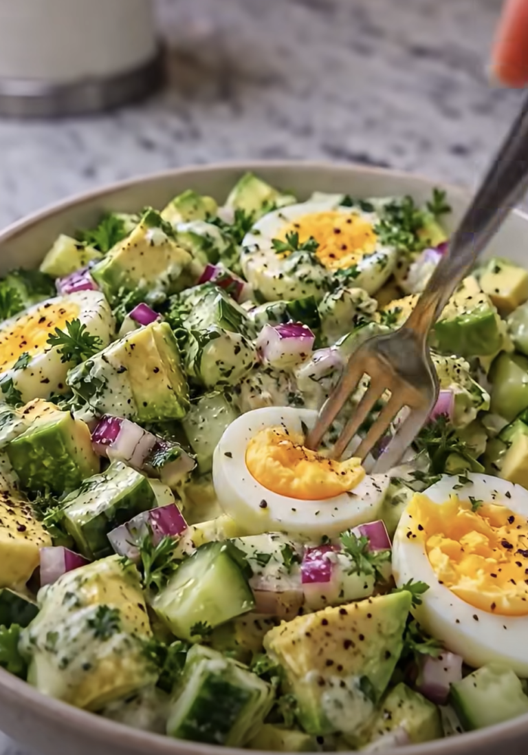 Creamy Avocado Egg Salad – Easy, Fresh, and Delicious Recipe