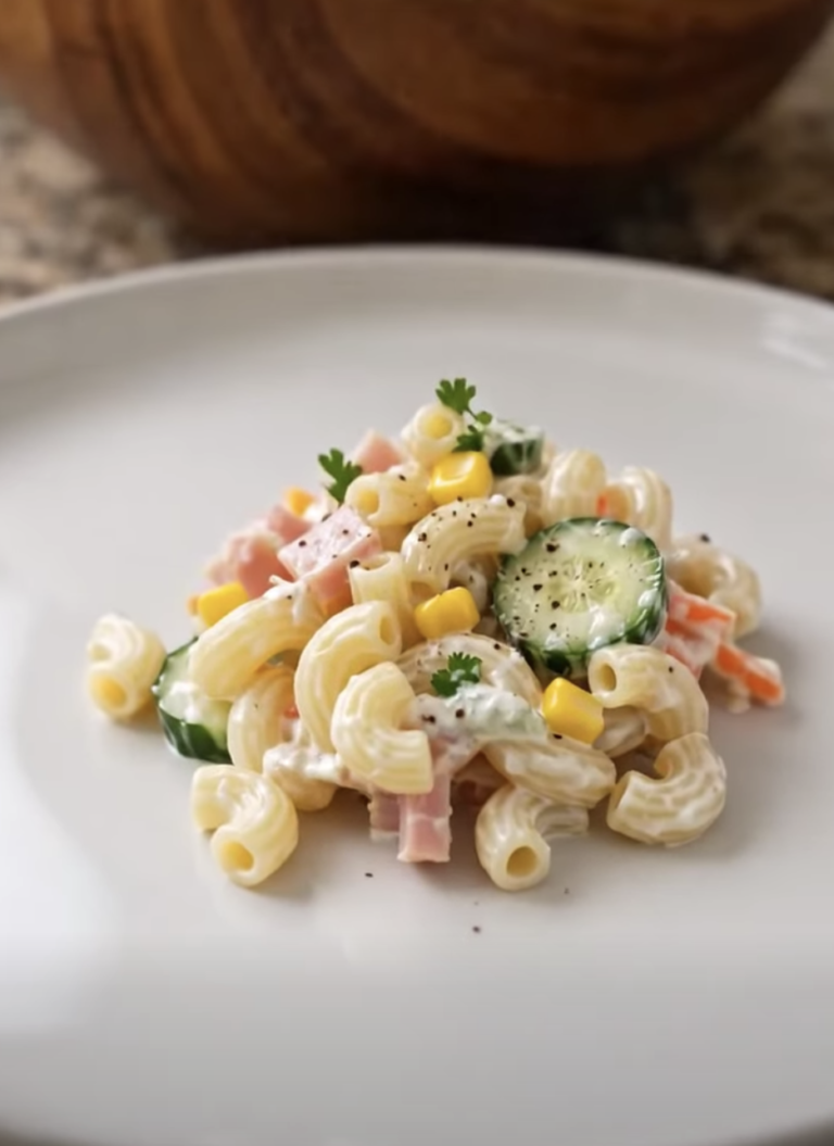 Creamy Cabbage Salad with Corn & Cucumber – Easy, Fresh, and Crunchy