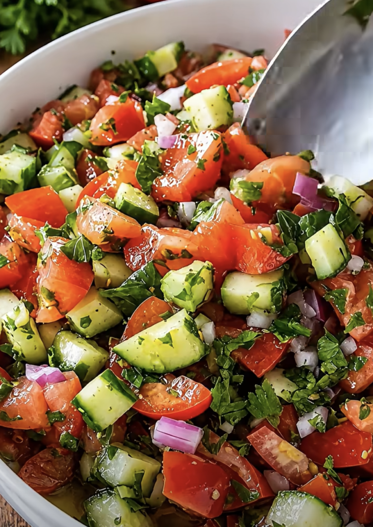 Turkish Shepherd’s Salad (Çoban Salatası) – Fresh, Easy, and Authentic