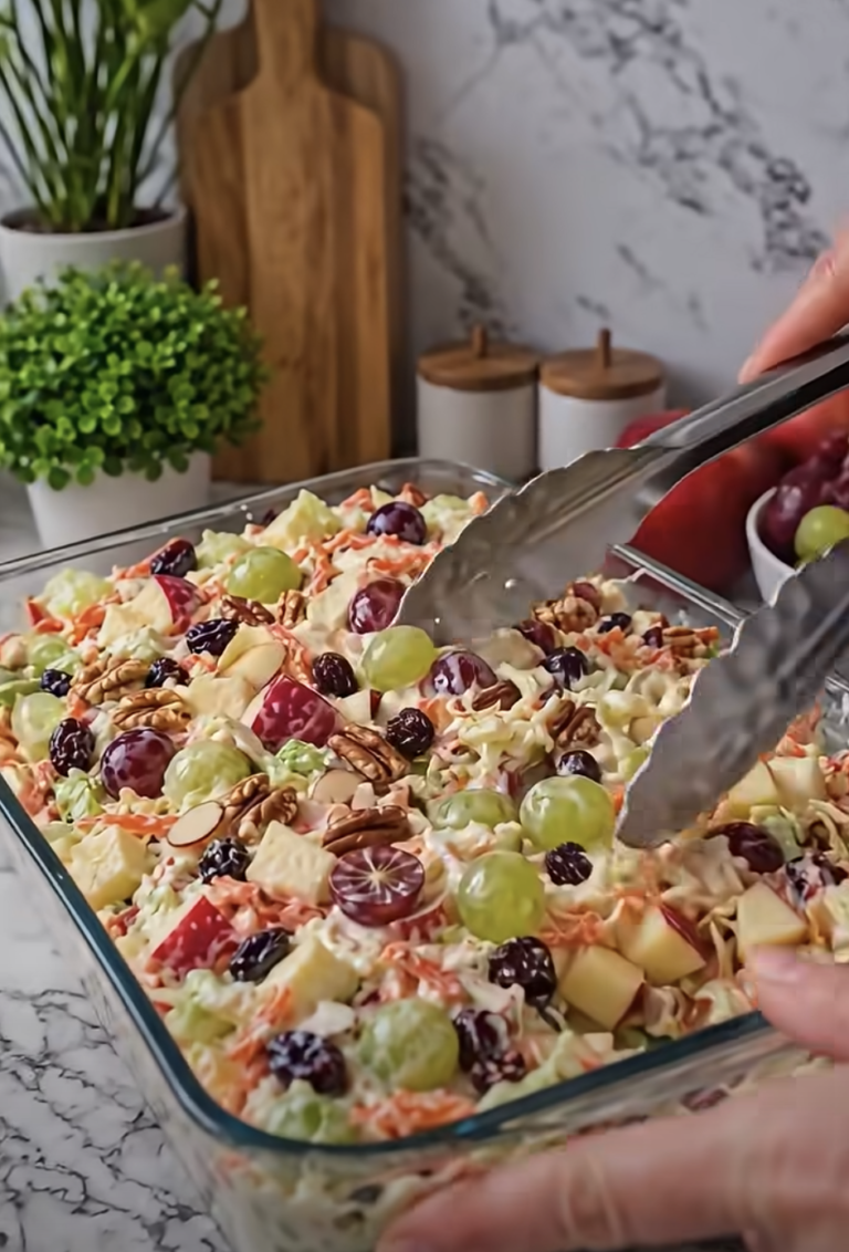 Creamy Corn Crunchy Coleslaw Salad – Easy Sweet and Savory Recipe