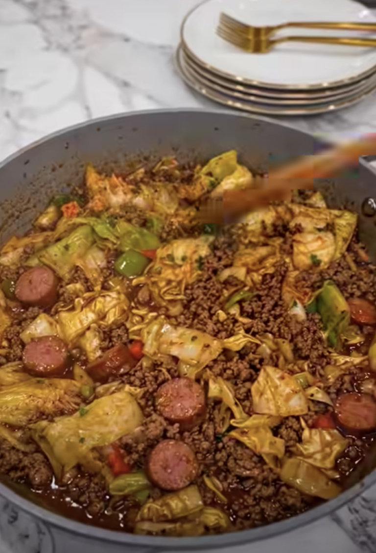 Viral Dirty Cabbage – Easy One-Pot Cajun Comfort Food Recipe
