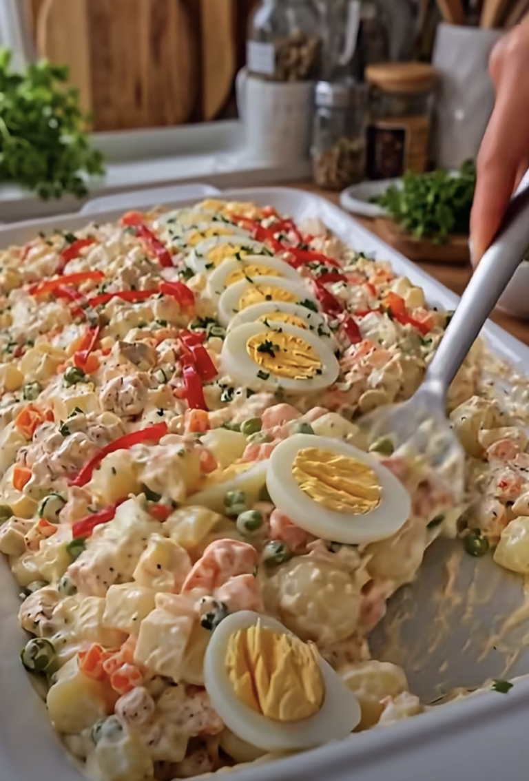Creamy Chicken Potato Salad – Easy, Delicious Family Favorite