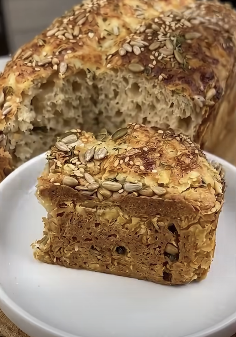 3-Ingredient High-Protein Chickpea Bread – Easy, Flourless & Homemade!